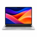 Apple MacBook Pro M4 - argento, display aperto