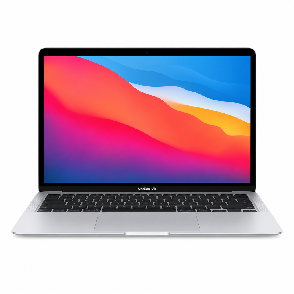 Apple MacBook Air M4 - argento, display aperto