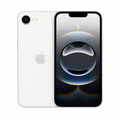 Apple iPhone 16e - bianco, vista frontale e posteriore